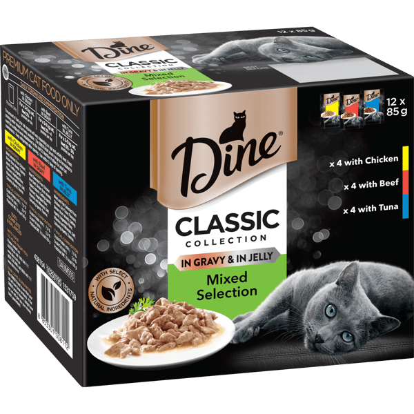 Cat food gravy only top